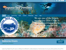 Tablet Screenshot of lagunaseadwellers.com